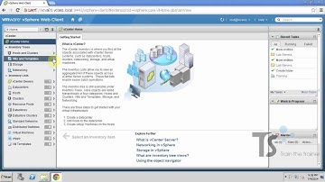 Lab 7 - Creating Folders in VMware vCenter Server