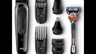 Braun Multi Grooming Kit Mgk3060 8 In 1 Beard Hair Trimmer For Men, Precision Face And Head Trim