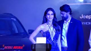 Vaani Kapoor dazzles in a sexy outfit as she unveils the new Meridian Jeep