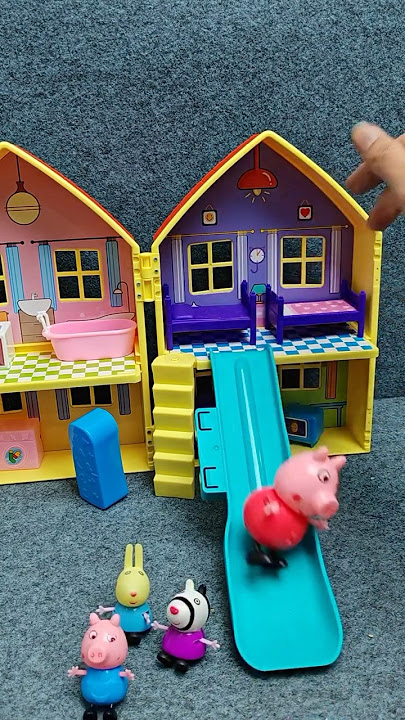 Satisfying with Unboxing & Review Peppa Pig Magic House Toy ASMR #asmr #toys #peppapig #satisfying