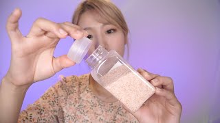[ASMR] 9 kinds of lid opening with tapping, shaking and whispering