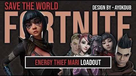 Fornite - Save The World (PVE) - Energy Thief Mari Loadout (@Ayokdub)