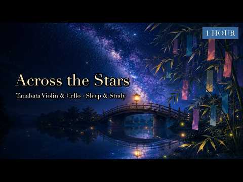 Tanabata Strings - Across the Stars, Once a Year | Relaxing Violin & Cello Sleep Music 1 Hour