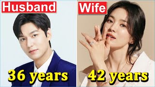 Top 10 Shocking AGE Difference Of Korean Couples || Lee Min Ho || Song Hye Kyo || Kom Woo Bin