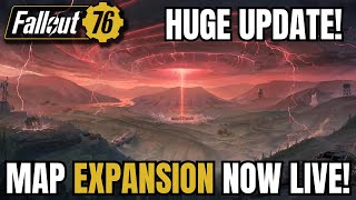 HUGE Fallout 76 Update! MAP EXPANSION Now Live On The PTS!