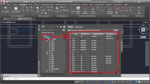 Autodesk AutoCAD Electrical - location view tab project manager video