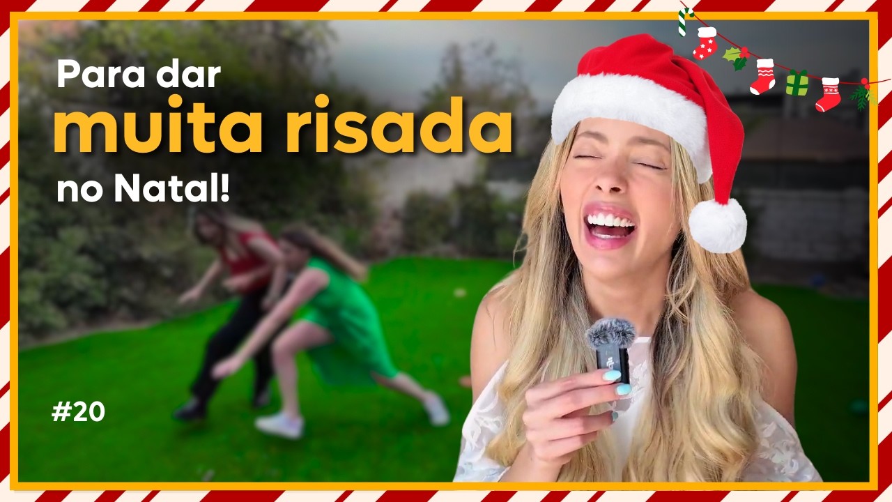 12 Brincadeiras Divertidas E Engraçadas De Natal Para Fazer Com A Família | Vlogmas Ep. 20