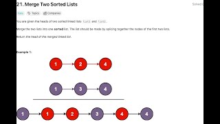 13. [LinkedList]: Merge Two Sorted Lists