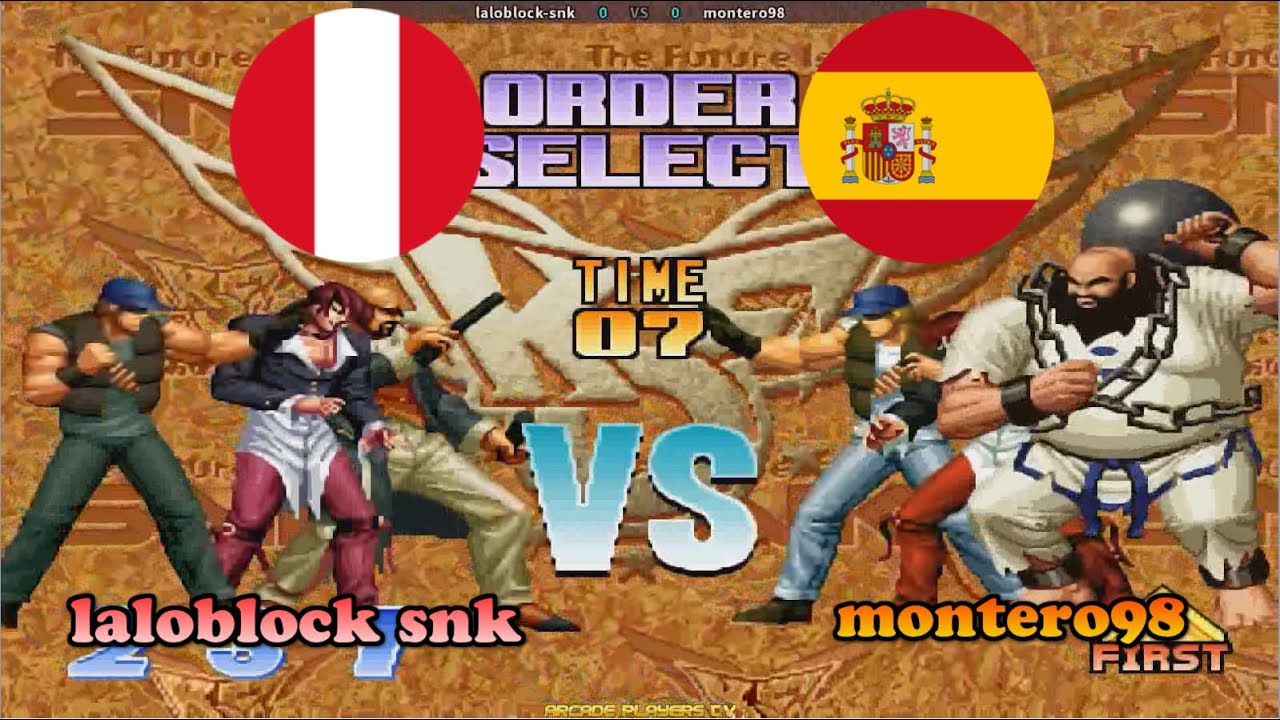 The King of Fighters '96 ➤ laloblock snk (Перу) vs montero98 (Испания) kof96