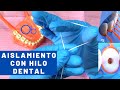 Aislamiento dental con hilo dental 🧶🧵🦷 ¡SIN GRAPA!