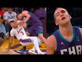 Anthony Davis and Cody Zeller both elbowed each other in the face | Lakers vs Hornets