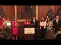 Speaker Johnson Delivers Remarks with Angel Families Following the Passage of the Secure America Act