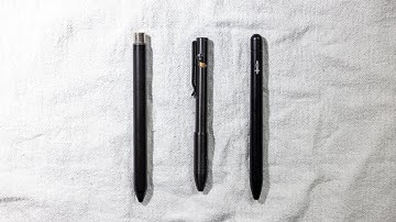THE BEST EDC & JOURNALING PEN | Studio Neat vs Baron Fig vs Big Idea Design