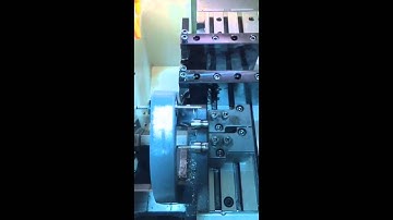 HC-20N CNC lathe with follow rest + guide bush