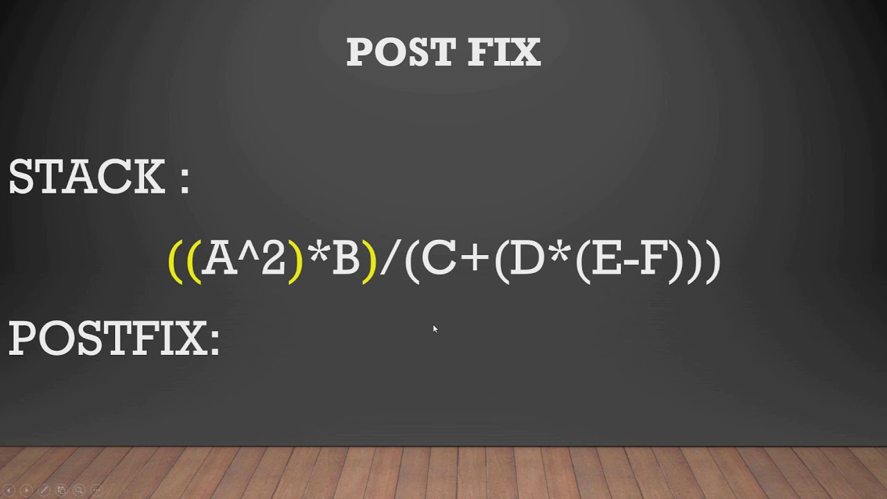 prefix คือ  Update  งานกลุ่ม 1  แปลง infix ให้เป็น prefix และ postfix