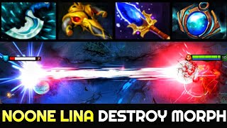 NOONE Lina 100% Counter Pick Destroy Morphling Mid Dota 2