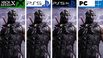 Ninja Gaiden 4 | Xbox Series X - PS5 - PS5 Pro - PC | Graphics Comparison