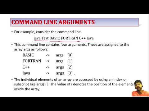 Command Line Arguments