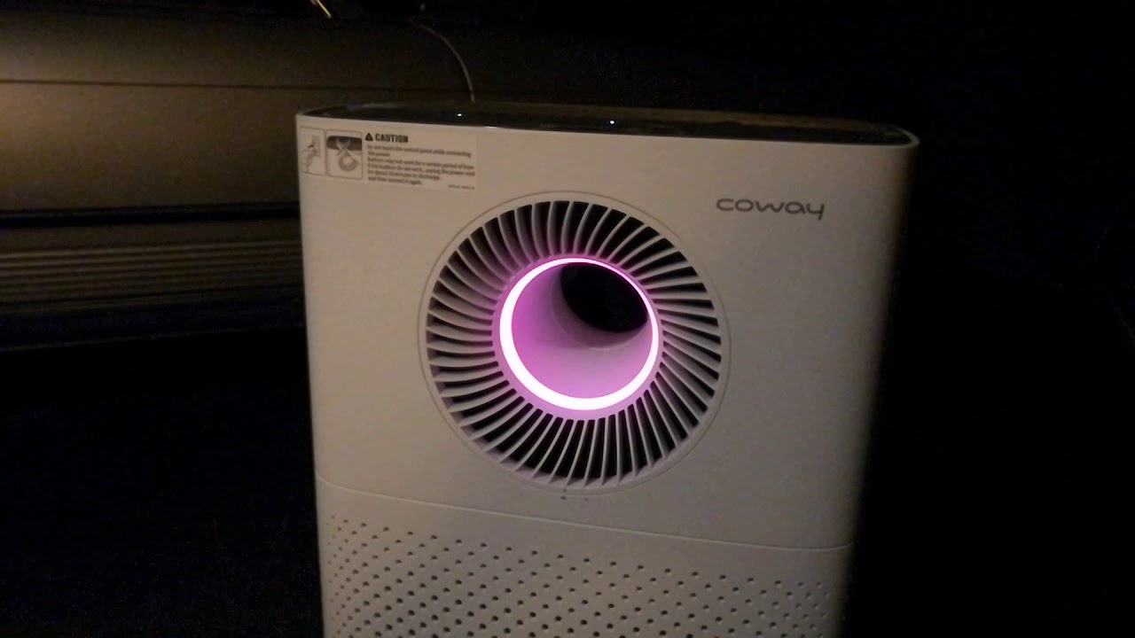 Coway...Air purifier testing & review / ทดลองและพิสูจน์การใช้งานของ