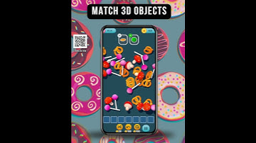 Match 3D Objects Gameplay #1