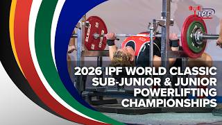 🔴 LIVE: Women SJr 69-84+ kg classic - 2026 IPF World Sub-Junior & Junior Powerlifting Championships