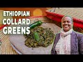 Ref:lQ3VLPF6E7o Ethiopian vegan collard greens | tsion cafe | harlem, nyc