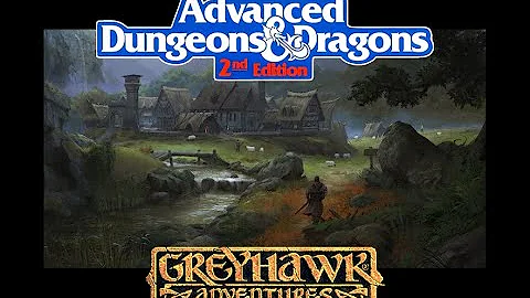 Actual Play - Advanced Dungeons & Dragons 2nd Edition (AD&D 2e) - Night Below (Session Zero)