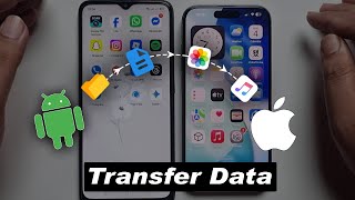 Transfer Data From Android to iPhone Wirelessly!