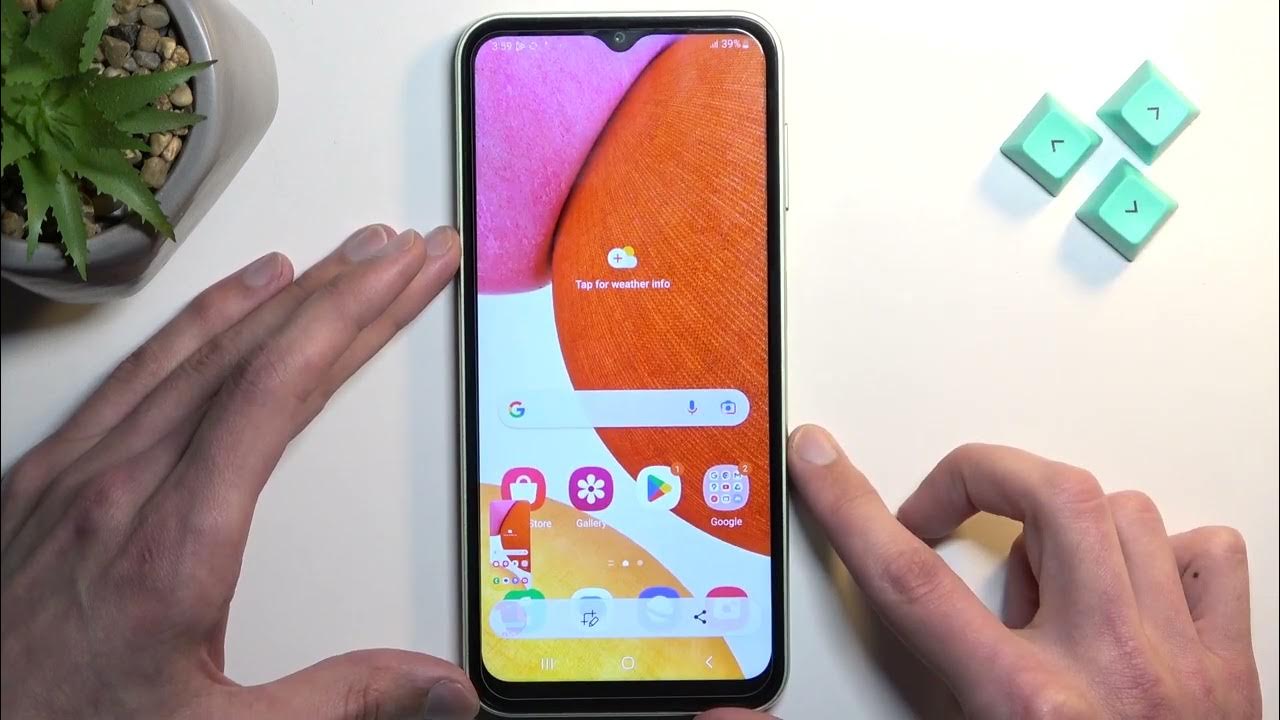 How to Take Screenshot on SAMSUNG Galaxy A14 Capture Screen with