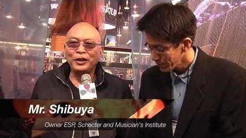Mr. Shibuya of ESP Japan: Seymour Duncan Stories