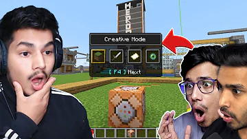 When Youtubers Caught using CREATIVE Mode in Minecraft