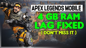 Apex Legends Mobile Lag fix for low end Android devices (don