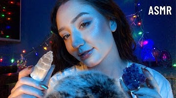 ASMR Fast Tapping/Scratching On Crystals & Stones