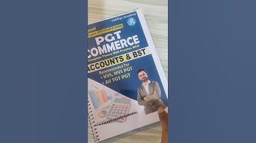 KVS PGT Commerce Book | Bilingual Book Theory with MCQ By Vikash Sir #pgtcommerce
