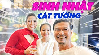 Tiết Cương dẫn Ngọc Thưởng đến đại náo Sinh Nhật nghệ sĩ Cát Tường