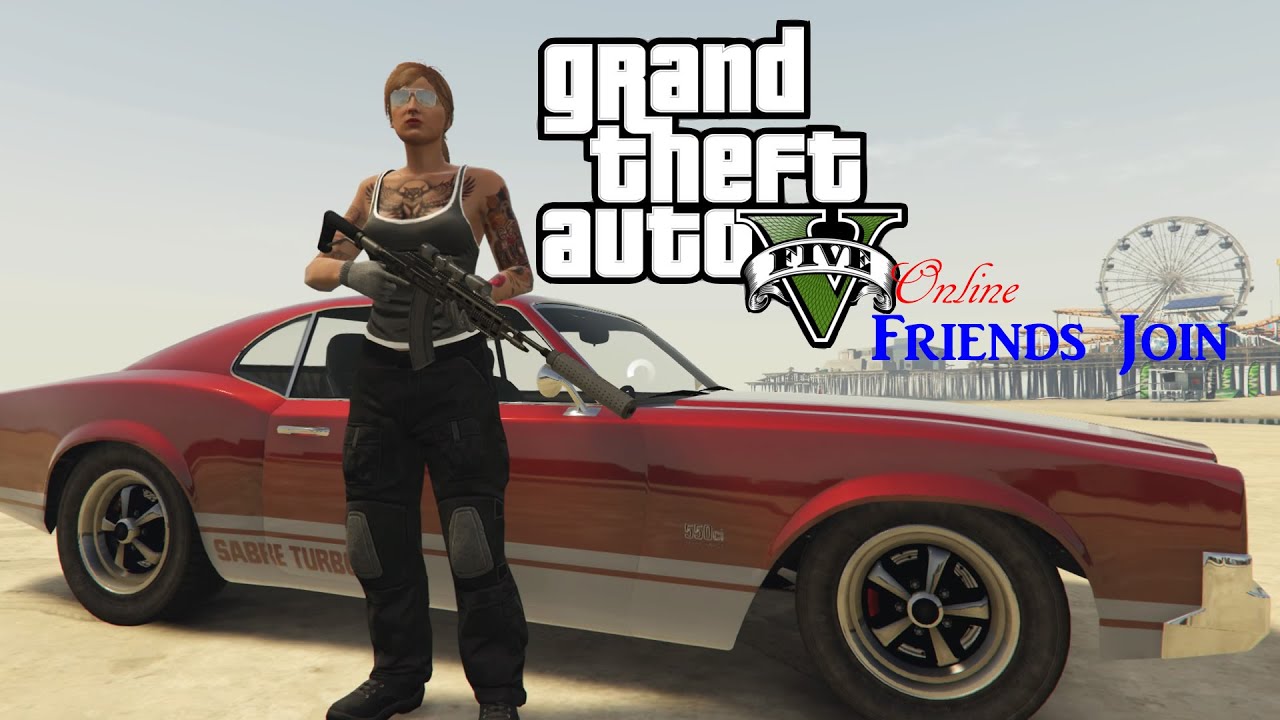 Grand Theft Auto Online With Friends - YouTube