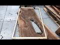 Epoxy Table Build - How to Make an Epoxy Resin Table - How-to Woodworking