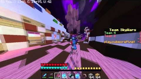 Hacker27#golureju Kill Aura & AntiKB#CubeCraft Team SkyWars