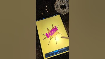 Pop Art on iPad Pro | PROCREATE | Digital Art  #ipadpro #artist #procreate #art #popart #asmr