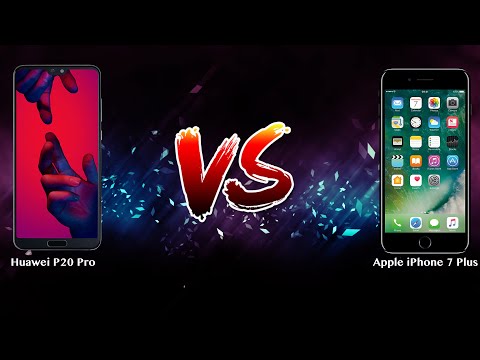 Huawei P20 Pro vs Apple iPhone 7 Plus   - Phone battle