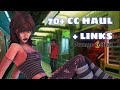 70 cc grunge haul with links  the sims 4