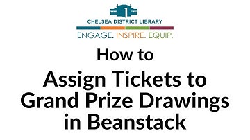 How to Assign Tickets to Prize Drawings in Beanstack