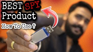 Spy Voice Recorder PenDrive  | MiNi Hidden Audio Recorder | Record Clear & Crisp Audio | USB