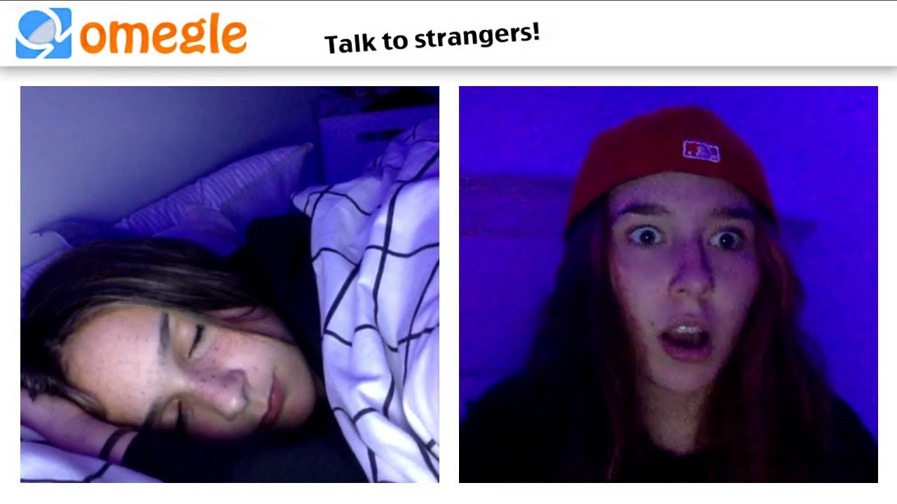 Sleeping Girl Jumpscare Prank On Omegle Youtube