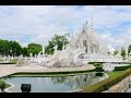 [4K] 2020 Walk around "Wat Rong Khun" unique white temple in Chiang Rai