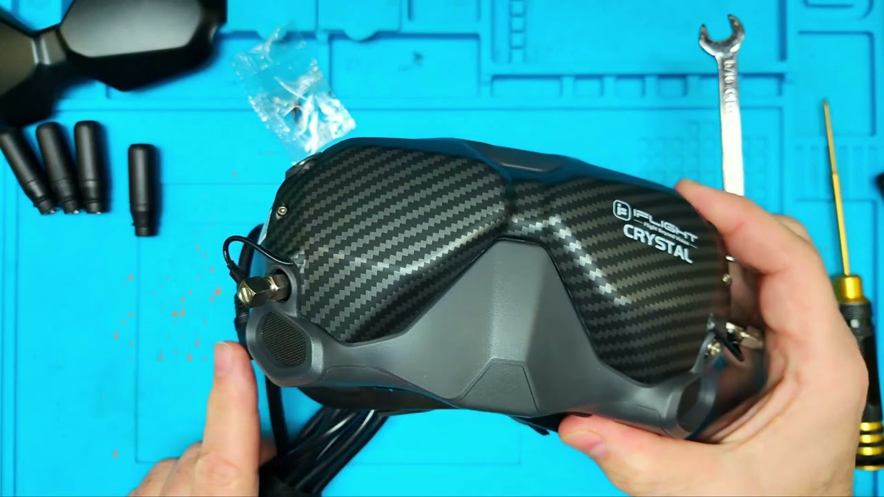 Upgrading Goggle V2 Antenna to iFlight Crystal 5 8GHz Directional