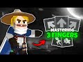 I MASTERED 3 FINGERS PVP in Bedwars!! | #viral #blockmango