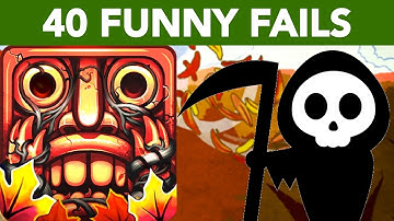 Temple Run 2 FALL JUNGLE Fails | 40 Funny Fails in Fall Jungle