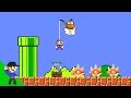 Mario tries to win by doing absolutely nothing in super mario bros
