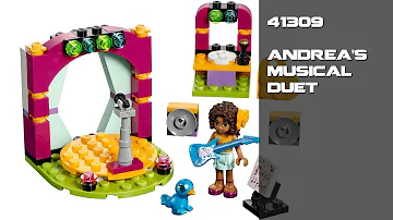 Stop Motion ● Lego Friends #41309 ● Andrea's Musical Duet